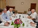 Президент Абхазии Аслан Бжания встретился с Президентом Республики Беларусь Александром Лукашенко  