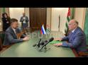 Президент Абхазии Аслан Бжания принял зампредседателя Правительства России Александра Новака.