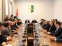 Президент Аслан Бжания встретился с депутатами Парламента