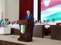 Президент Абхазии Аслан Бжания выступил на Форуме молодежи Абхазии