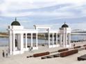 В Уфе началось строительство колоннады, которая будет повторять колоннаду на набережной в Сухуме