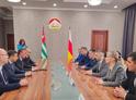 Владимир Делба встретился с председателем Правительства Южной Осетии Константином Джуссоевым