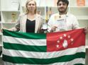 Студент IT-колледжа университета "Сириус" из Абхазии Алекс Абдельнур награжден памятной медалью и грамотой от Владимира Путина. 
