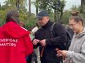 Акцию «Георгиевская лента» провело Представительство ДВФМ на набережной в Сухуме.