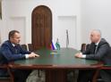 Бадра Гунба принял назначенного Чрезвычайного и Полномочного Посла Российской Федерации в Республике Абхазия Вячеслава Гладкова