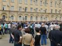 Оппозиция проводит митинг с требованием перенести выборы президента Абхазии
